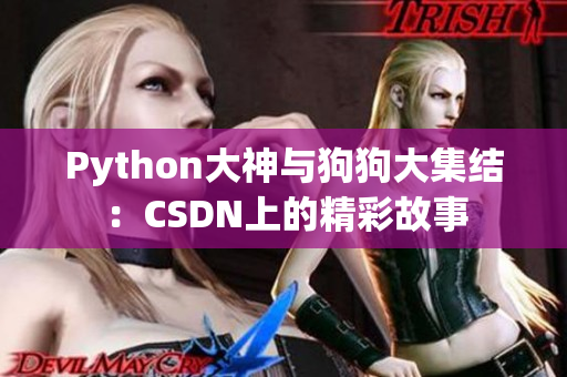 Python大神與狗狗大集結(jié)：CSDN上的精彩故事