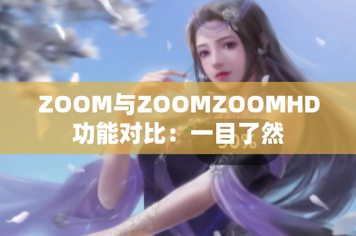 ZOOM與ZOOMZOOMHD功能對比：一目了然