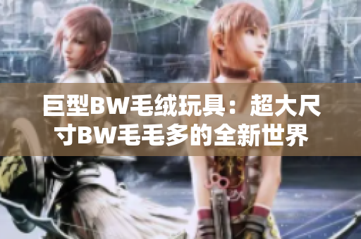 巨型BW毛絨玩具：超大尺寸BW毛毛多的全新世界