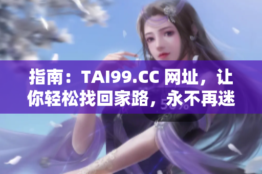 指南：TAI99.CC 網(wǎng)址，讓你輕松找回家路，永不再迷失！