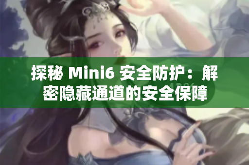 探秘 Mini6 安全防護(hù)：解密隱藏通道的安全保障