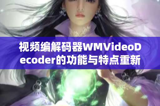 視頻編解碼器WMVideoDecoder的功能與特點重新探究