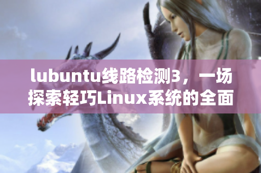 lubuntu線路檢測3，一場探索輕巧Linux系統(tǒng)的全面之旅