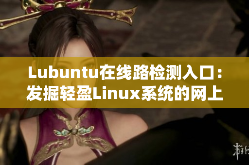 Lubuntu在線路檢測入口：發(fā)掘輕盈Linux系統(tǒng)的網(wǎng)上連接方式