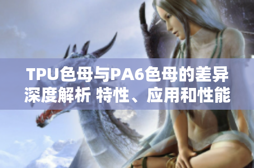 TPU色母與PA6色母的差異深度解析 特性、應(yīng)用和性能對比