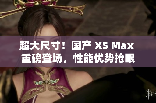 超大尺寸！國產(chǎn) XS Max 重磅登場(chǎng)，性能優(yōu)勢(shì)搶眼