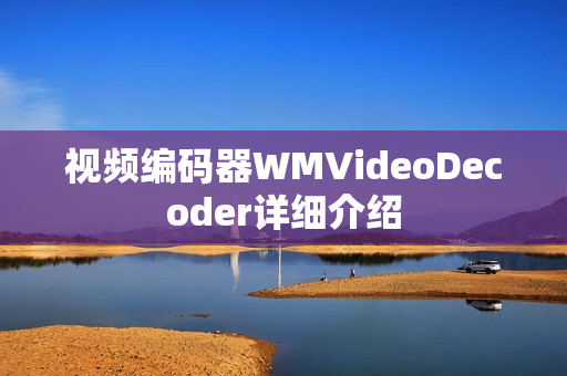 視頻編碼器WMVideoDecoder詳細(xì)介紹