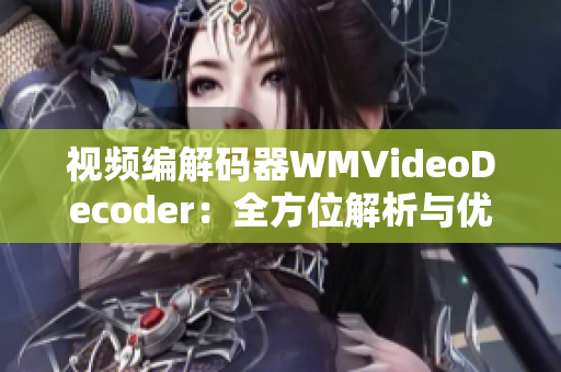 視頻編解碼器WMVideoDecoder：全方位解析與優(yōu)化