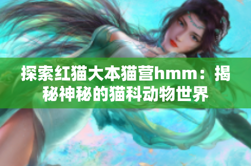 探索紅貓大本貓營hmm：揭秘神秘的貓科動物世界