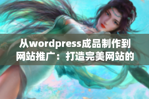 從wordpress成品制作到網(wǎng)站推廣：打造完美網(wǎng)站的不二選擇