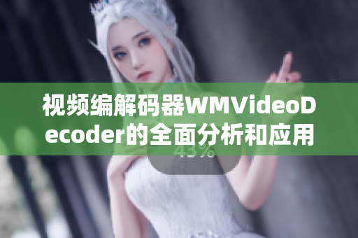 視頻編解碼器WMVideoDecoder的全面分析和應用探索