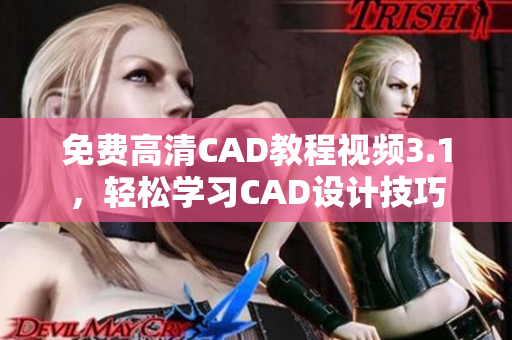 免費(fèi)高清CAD教程視頻3.1，輕松學(xué)習(xí)CAD設(shè)計技巧