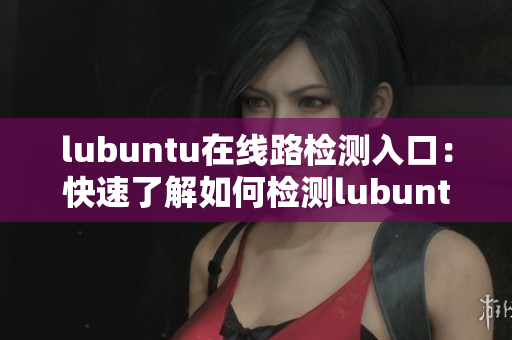 lubuntu在線路檢測(cè)入口：快速了解如何檢測(cè)lubuntu在線路是否暢通