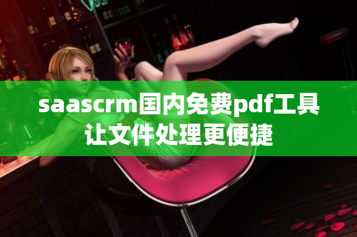 saascrm國內(nèi)免費(fèi)pdf工具讓文件處理更便捷