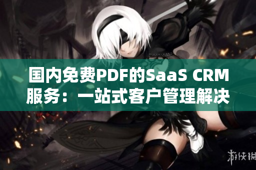 國內(nèi)免費(fèi)PDF的SaaS CRM服務(wù)：一站式客戶管理解決方案