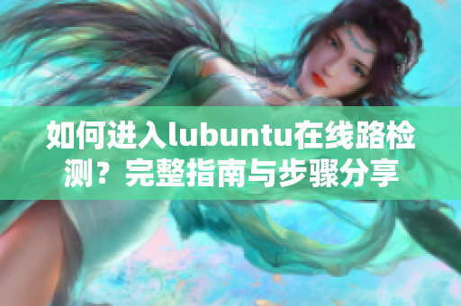 如何進(jìn)入lubuntu在線路檢測(cè)？完整指南與步驟分享