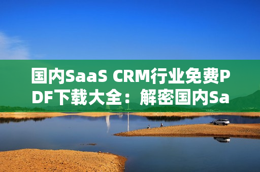 國內(nèi)SaaS CRM行業(yè)免費PDF下載大全：解密國內(nèi)SaaS CRM行業(yè)PDF資源匯總