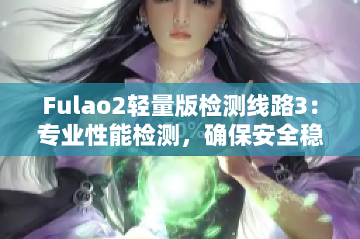 Fulao2輕量版檢測線路3：專業(yè)性能檢測，確保安全穩(wěn)定