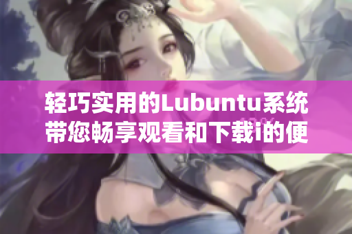 輕巧實用的Lubuntu系統(tǒng)帶您暢享觀看和下載i的便捷體驗