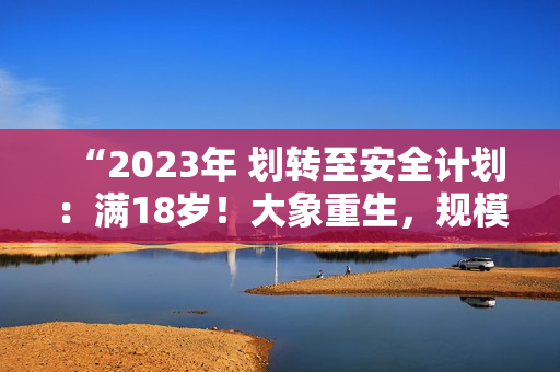 “2023年 劃轉(zhuǎn)至安全計劃：滿18歲！大象重生，規(guī)模達到新高”