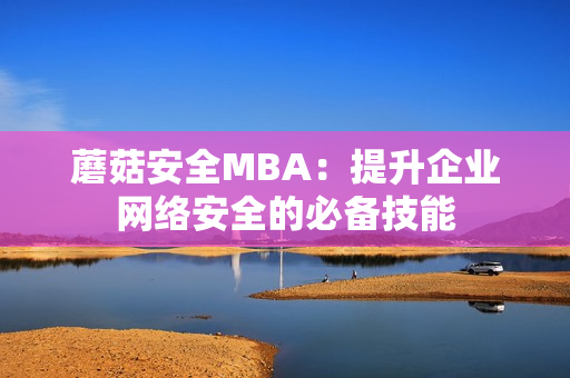 蘑菇安全MBA：提升企業(yè)網(wǎng)絡(luò)安全的必備技能