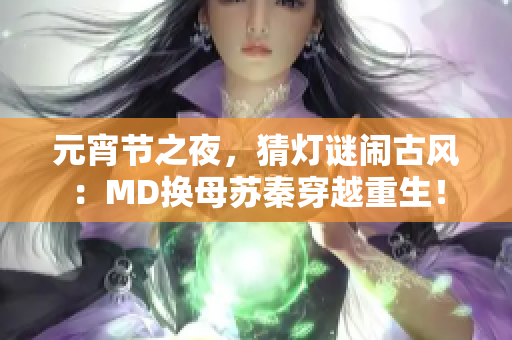 元宵節(jié)之夜，猜燈謎鬧古風(fēng)：MD換母蘇秦穿越重生！